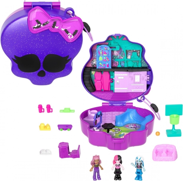 Kompakt készlet Polly Pocket és Monster High