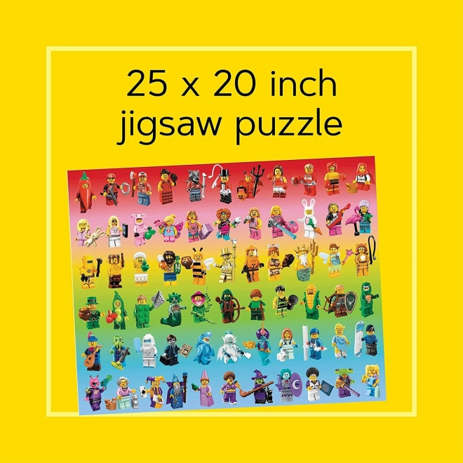 Kronika Könyvek LEGO® szivárvány minifigurák 1000 darabos puzzle