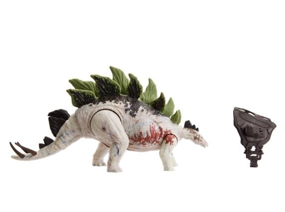 Jurassic World stegosaurus figura óriás nyomkövető