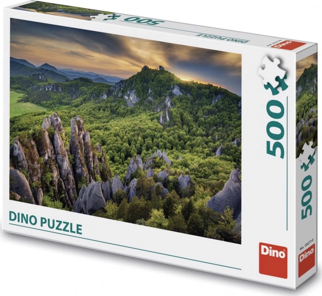 Dino puzzle Súlov skálák 500 darabos