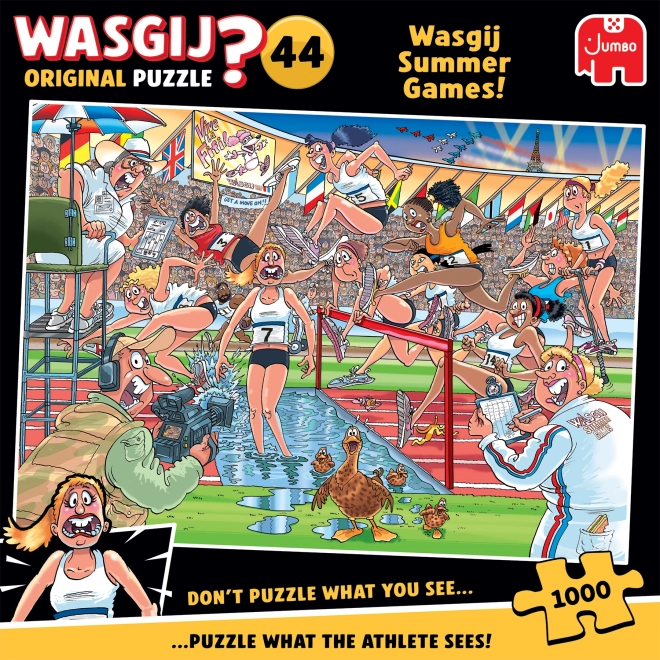 Puzzle JUMBO WASGIJ 44: Nyári játékok - 1000 darab