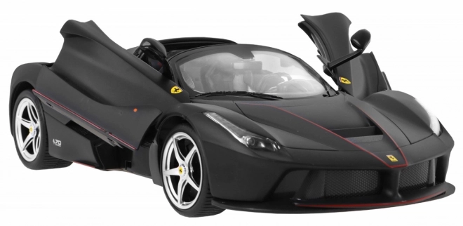 ferrari laferrari aperta fekete távirányítós autó 1:14