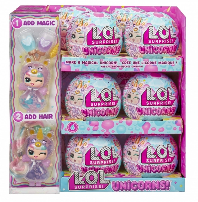 L.O.L. meglepetés egyszarvú kijelző 12 darab