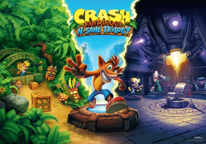 Good Loot puzzle Crash Bandicoot: N. Sane Trilogy 1000 darabos