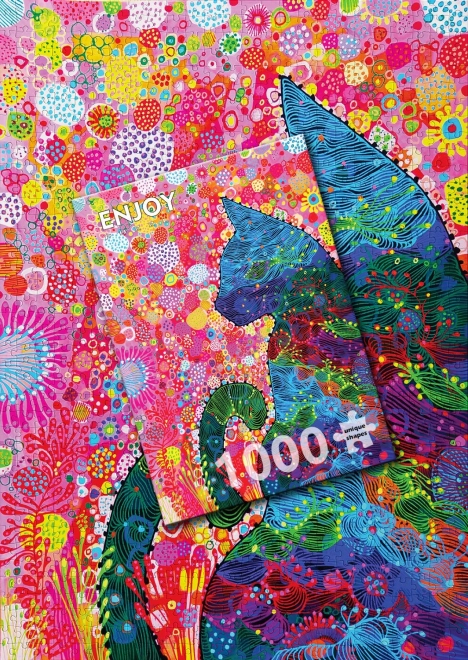 Átgondolt Macska Puzzle 1000 Darab