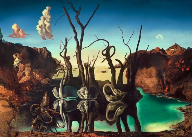 Ravensburger Dali 1000 darabos puzzle