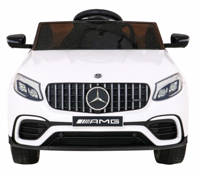Mercedes Benz GLC63S gyerekeknek fehér + távirányító + 4x4 hajtás + MP3 LED + EVA + lassú indulás