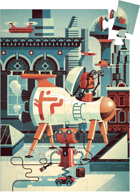 DJECÓ Robot puzzle 36 darabos