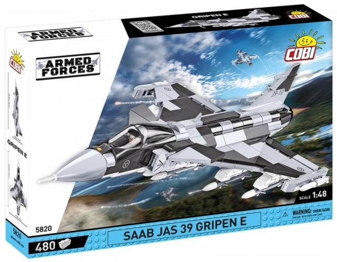 Cobi Saab JAS 39 Gripen E vadászgép makett