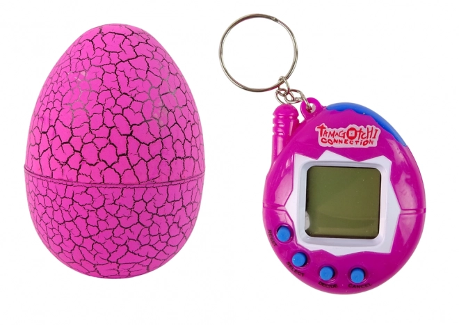 Tamagotchi interaktív kisállat rózsaszínben