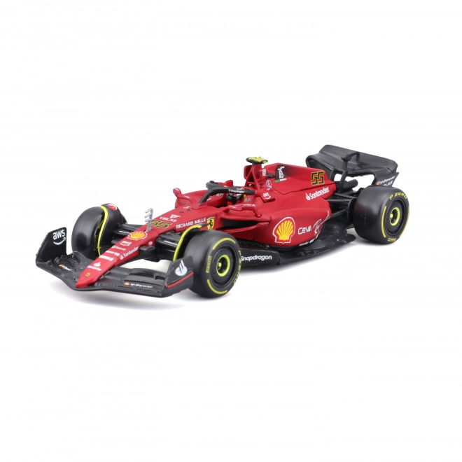 Bburago 1:43 Ferrari F1-75 modell autó Carlos Sainz