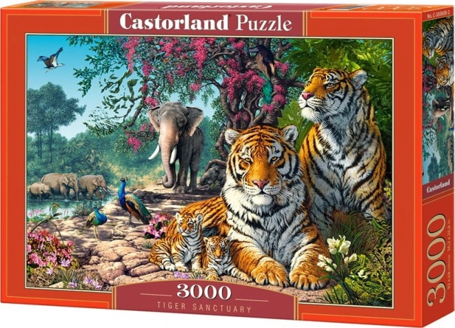 Castorland tigrisek menedéke puzzle 3000 darabos