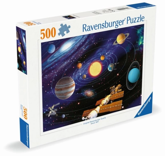 Ravensburger Naprendszer Puzzle 500 Darab