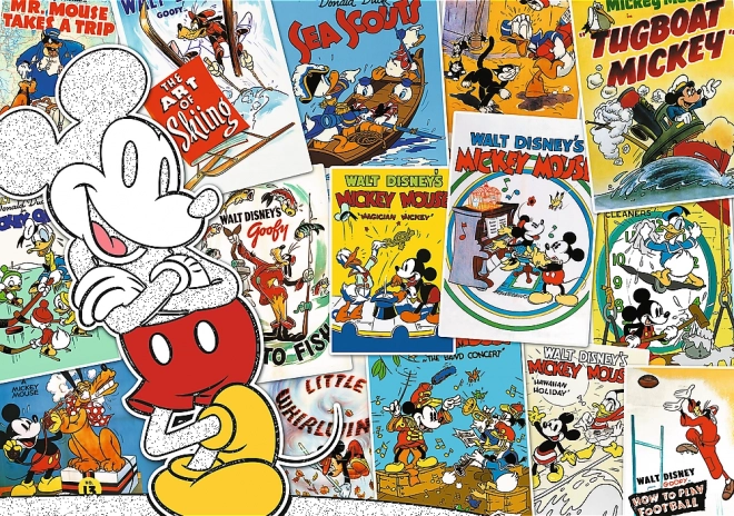 Trefl puzzle - mickey világa 1000 darabos