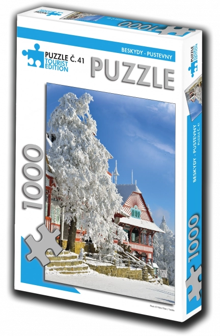 turista kiadású puzzle beskydy, pustevny 1000 darab