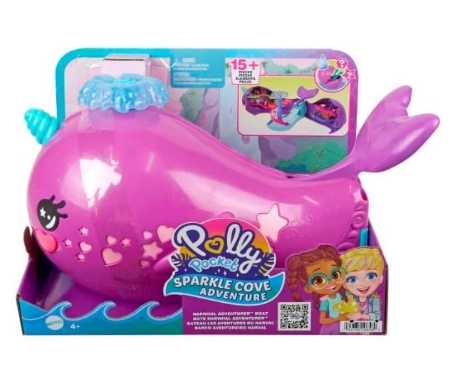 Polly Pocket sellőhajó kaland csomag