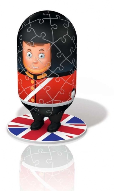 Brit királyi gárda mini figura 54 darabból