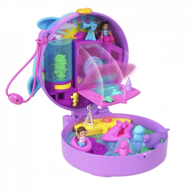 Polly Pocket Delfin Akvárium Játékkészlet