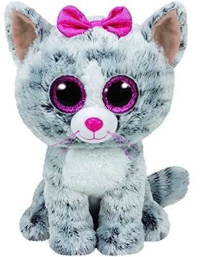 TY Beanie Boos Kiki plüss - Macska, 24 cm