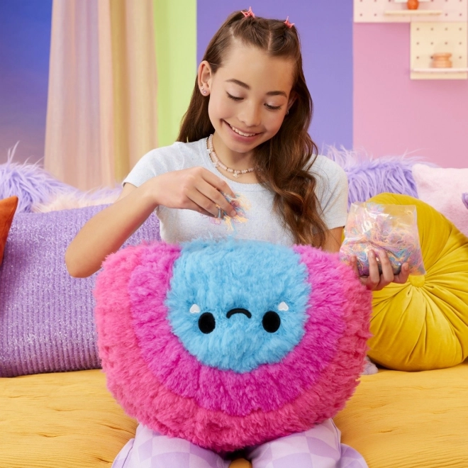 Fluffie Stuffiez párna harc, szivárvány