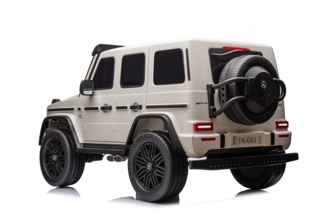 Mercedes G63 akkumulátoros XXL fehér autó 4x4