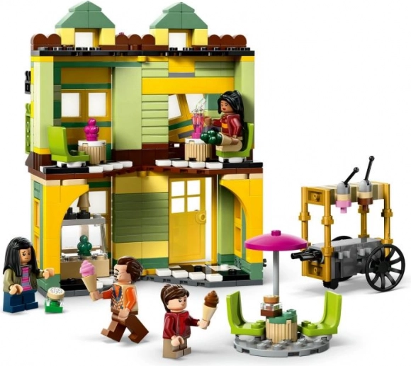 Első osztályú kviddicsfelszerelés és fagylaltozó LEGO Harry Potter