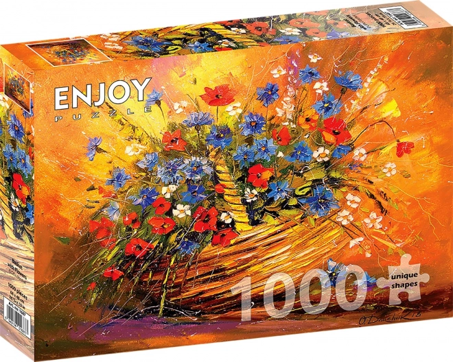 Enjoy puzzle virágkosár 1000 db