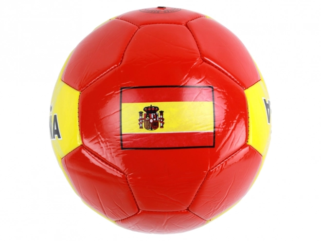 Spanyol Zászlós Futball Labda 24 cm Méret 5