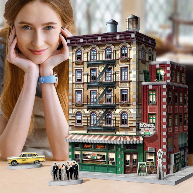 3D Central Perk puzzle 440 darabos