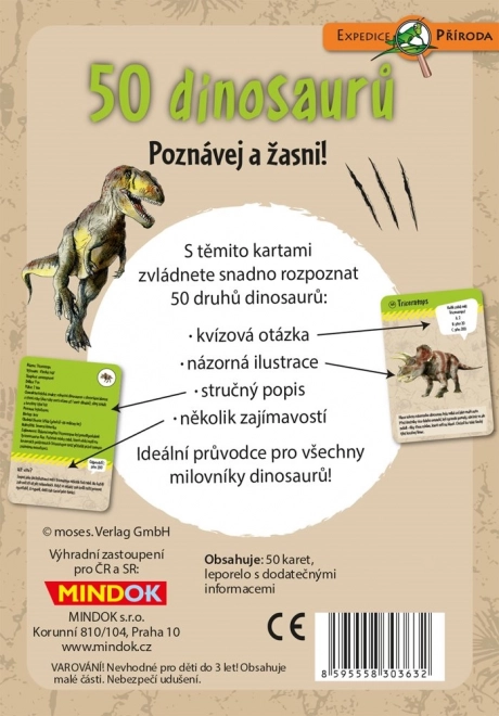 Expedíció természet: 50 dinoszaurusz