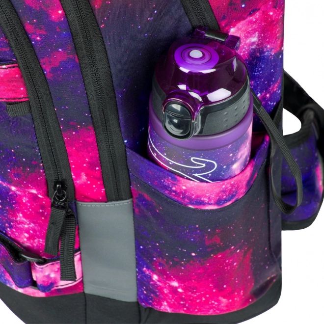 Iskolai készlet Baagl Galaxy: hátizsák, tolltartó, tasak