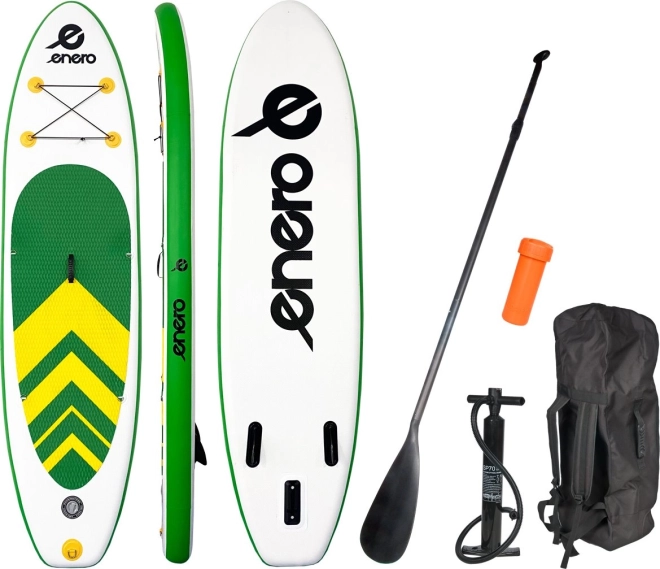 Zöld-sárga-fehér ENERO paddleboard