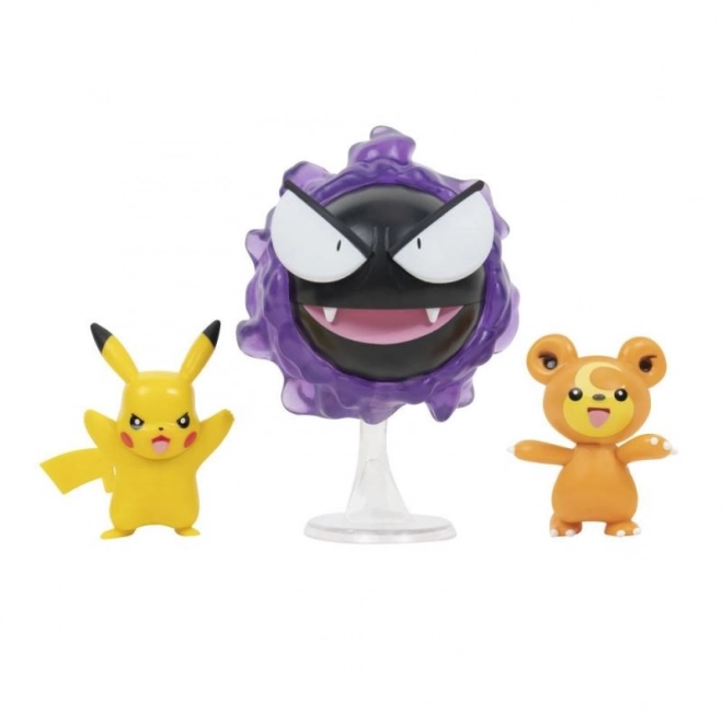 Pokémon gyűjtői figurák - 3 darabos készlet