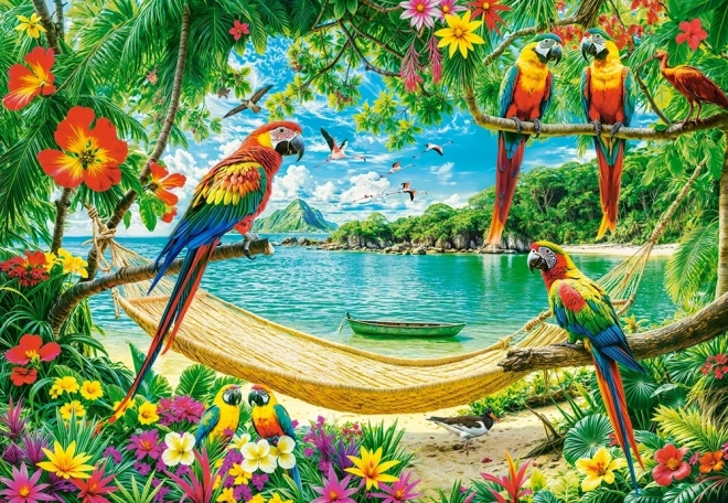 Castorland puzzle Egzotikus hely 1000 darab