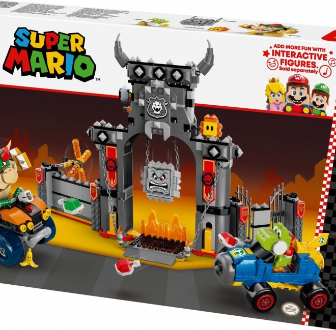 Építőkészlet Mario Kart - Bowser és vára