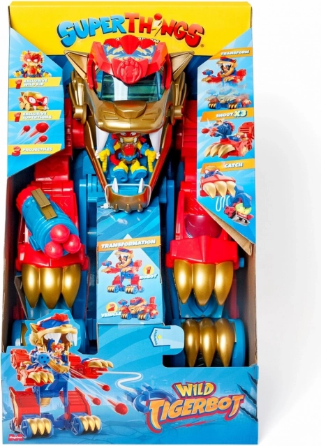 Játszókészlet SuperThings Wild Tigerbot