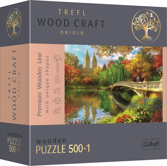 Trefl fa puzzle Central Park, Manhattan, New York 501 darabos