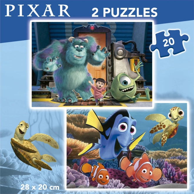 Educa Disney Pixar dupla puzzle készlet