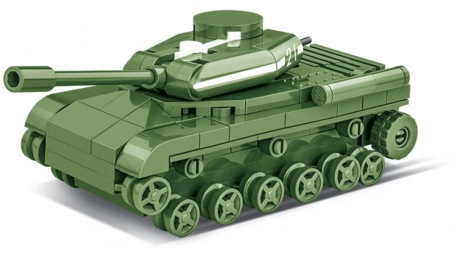 mini IS-2 tank modell 130 darabos építőkészlet COBI kockákból