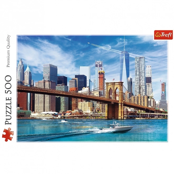 Kilátás New Yorkra Puzzle 500 Darabos