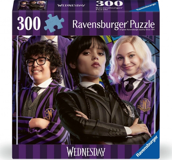 Ravensburger Wednesday puzzle 300 darabos