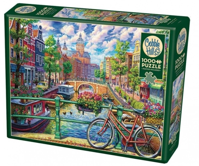 Amsterdami csatorna puzzle 1000 darabos