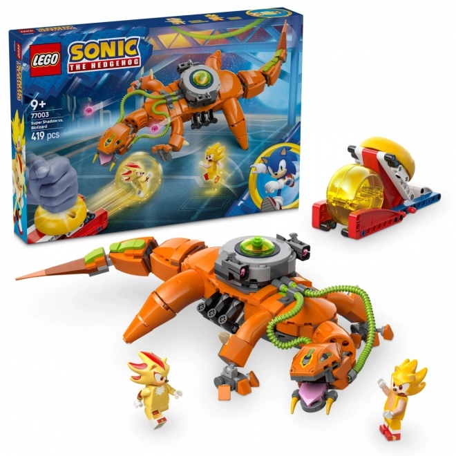 Sonic Super Shadow kontra Biolizard LEGO készlet