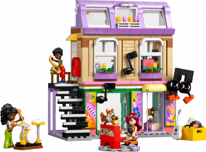 LEGO Friends hangszerbolt és lakás