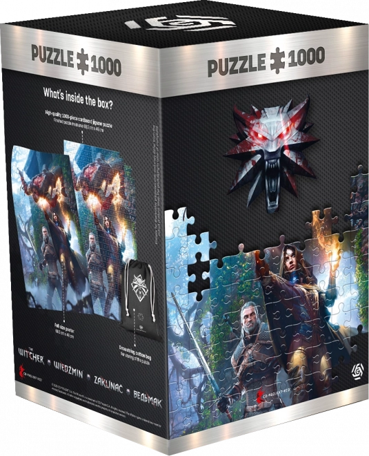 Witcher puzzle - Yennefer 1000 darabos