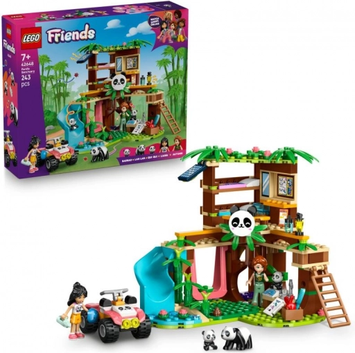 Lego Friends panda-gondozás a rezervátumban