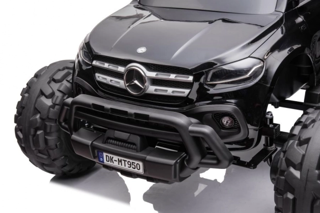 Mercedes akkumulátoros autó 4x4 fekete