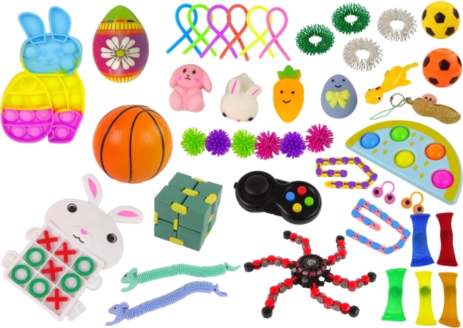 Húsvéti Pop It és squishy szenzoros szórakozáshoz