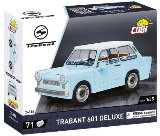 Trabant 601 deluxe építőkészlet