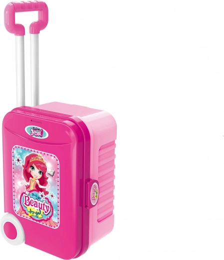 Kerekes bőrönd teleszkópos fogantyúval